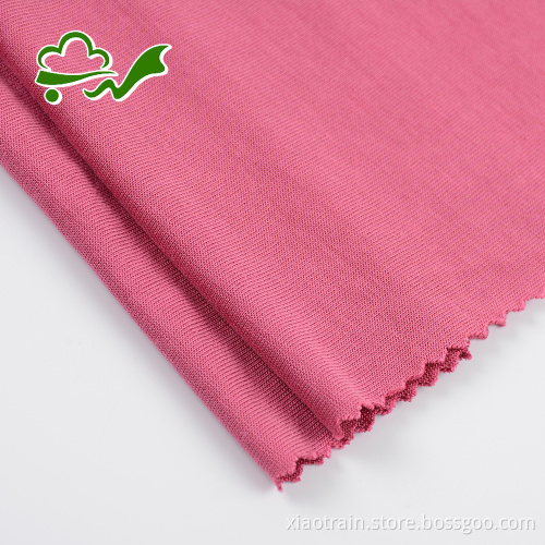 Single Jersey Modal Polyester Sand Washed Knitted Fabric